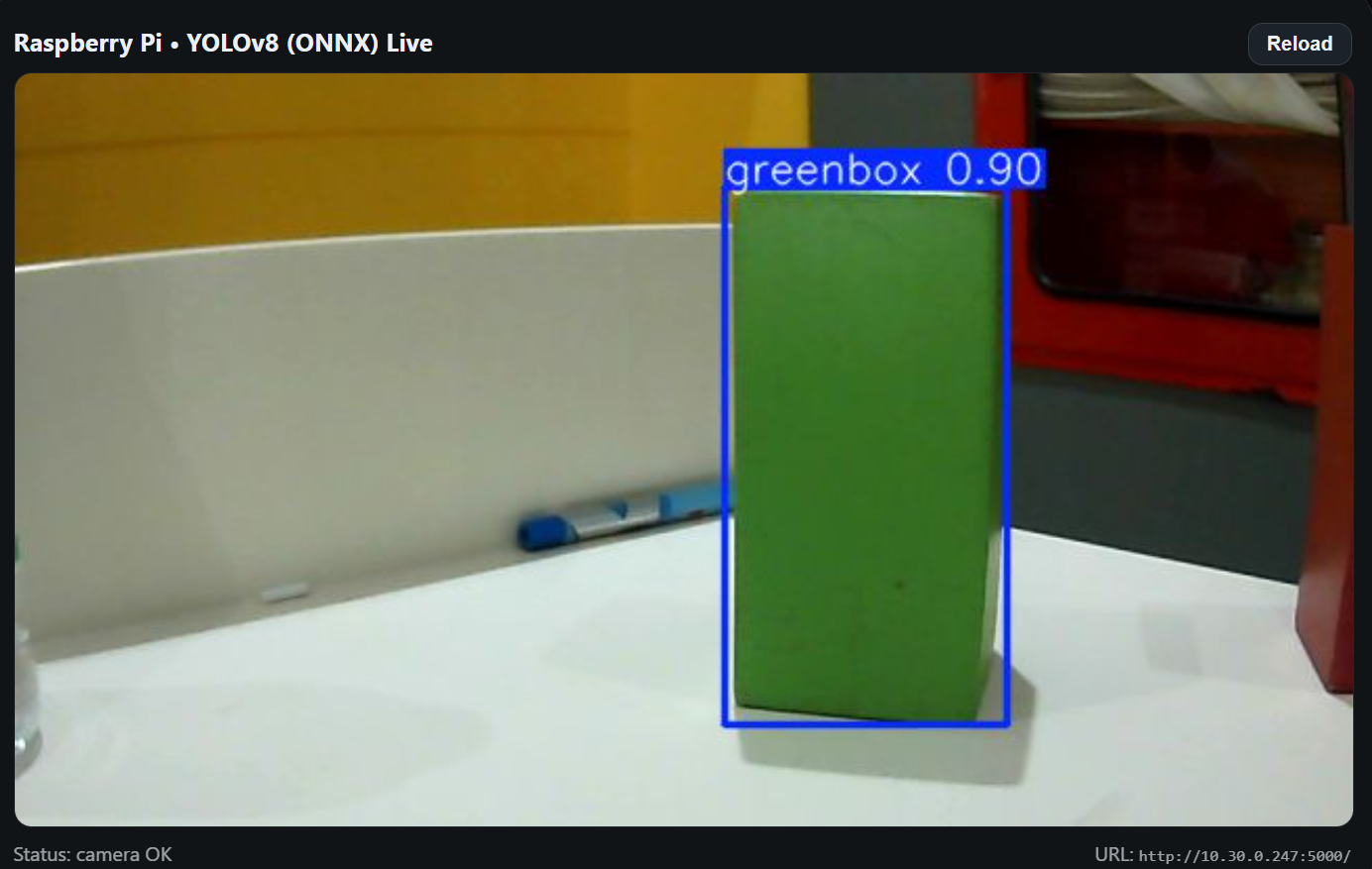 YOLOv8 Red & Green Object Detection - Home